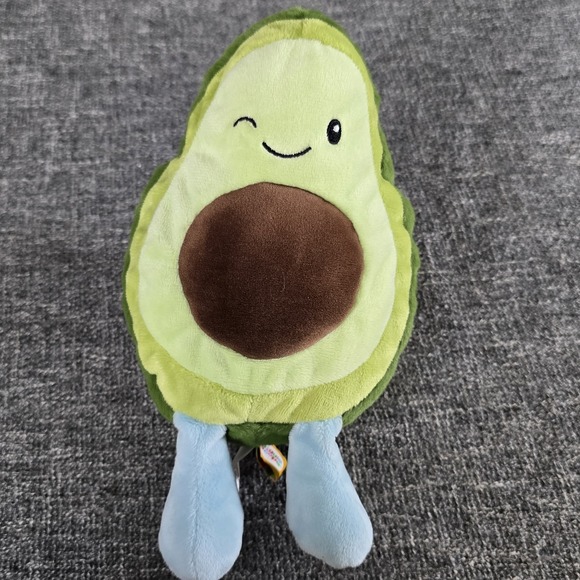 Gigglescape Other - GiggleScape Winking Avocado Stuffed Plush Toy 9"